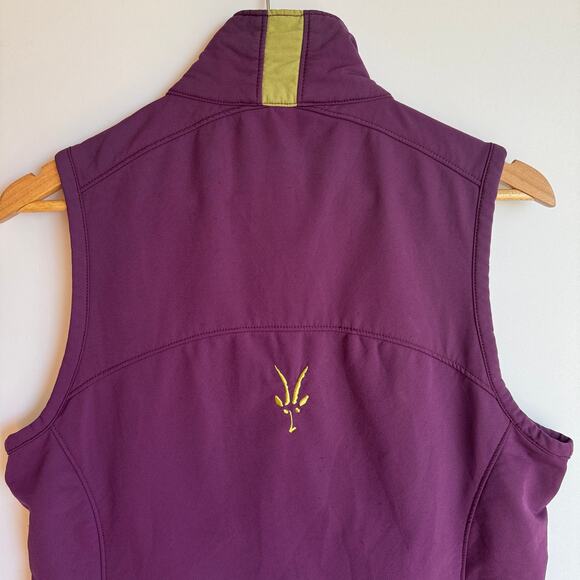 Ibex Softshell Merino Wool Blend Vest Small Purple Lightweight Breathable - Picture 11 of 16